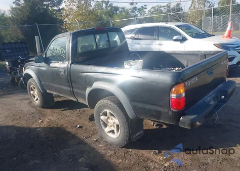 2002 Toyota Tacoma из США, поврежденный, VIN 5TEPM62N82Z887154